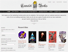 Tablet Screenshot of camelotbooks.com